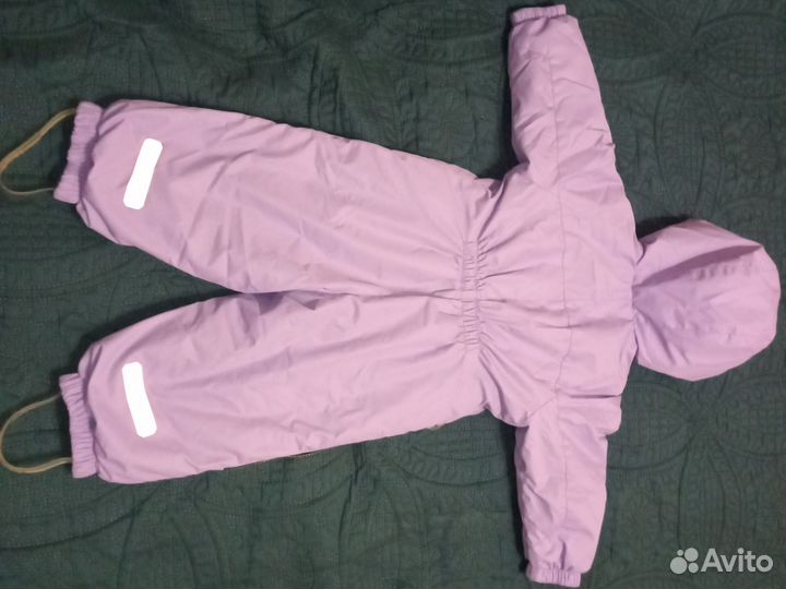 Зимний комбинезон для девочки размер 80/86