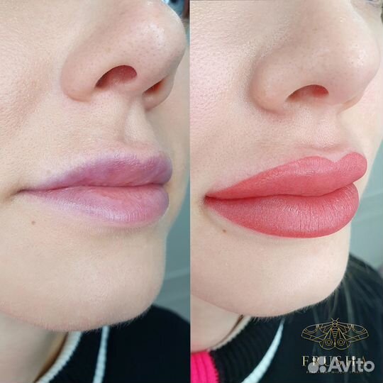 Перманентный макияж, татуаж губ