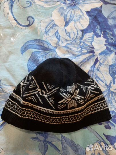 Мужская зимняя шапка вязаная