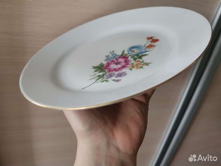 Винтажные тарелки kahla GDR