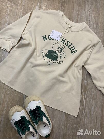 Джемпер туника лонгслив на девочку 100-130