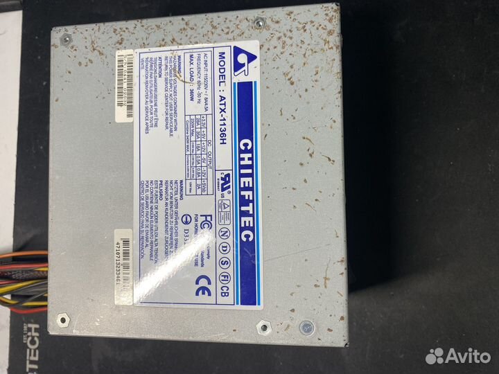 Блок питания chieftec 360w