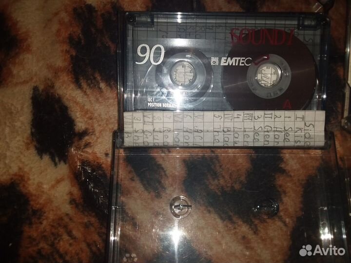 Фирменные аудиокассеты 90-х годов