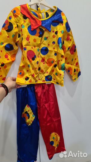 Карнавальный костюм для мальчика Петрушка