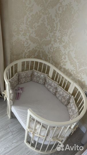 Кроватка трансформе premium baby