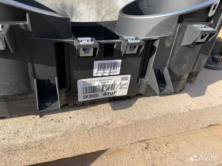 Приборная панель фольцваген гольф 6,джета
