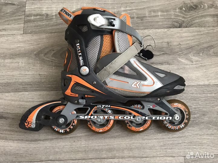 Роликовые коньки раздвижные 37 38 39 40