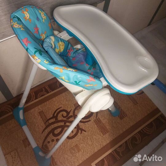 Стульчик для кормления детей chicco polly