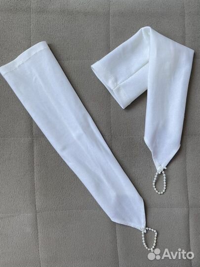 Бант для волос, шпильки, перчатки