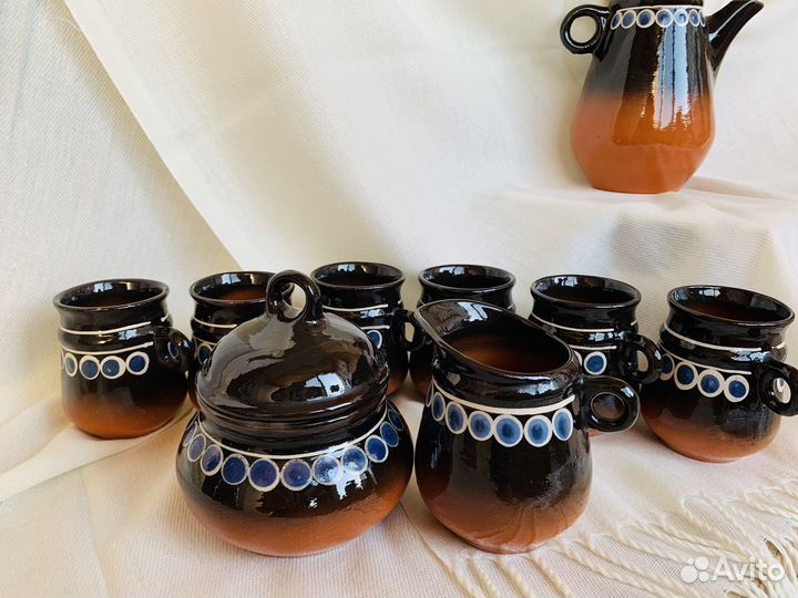Кофейный сервиз СССР керамика
