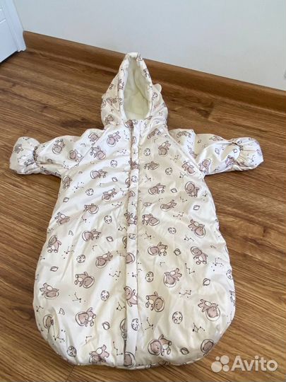 Комбинезон-конверт весна лето для новорожденных