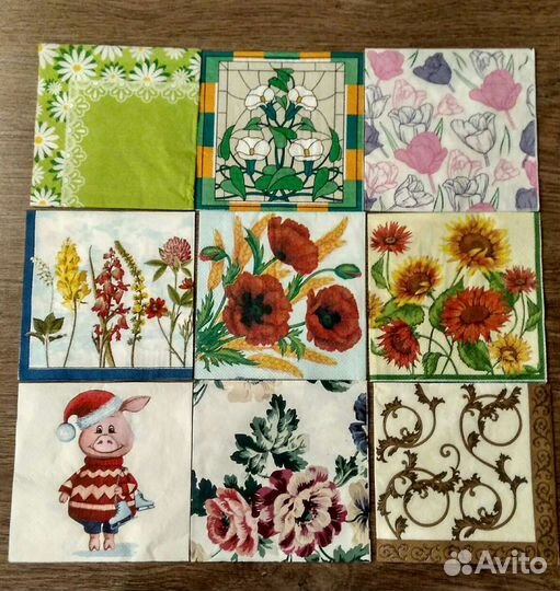 Салфетки для декупажа
