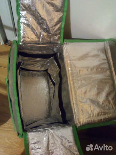 Термосумка деливери клаб, термокороб