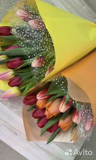 Тюльпаны к 8 марта