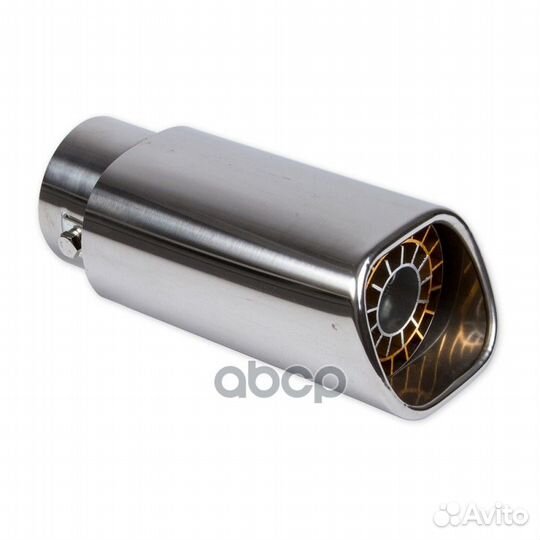 Насадка на глушитель 78х185х63 мм. хром A070101