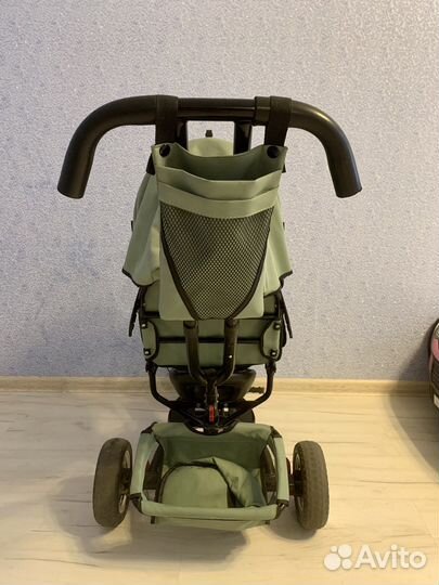 Велосипед коляска с ручкой