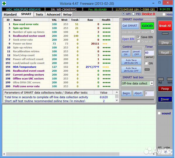 HDD 6Tb WD Purple