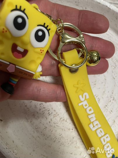 Брелок для ключей, сумки Губка Боб