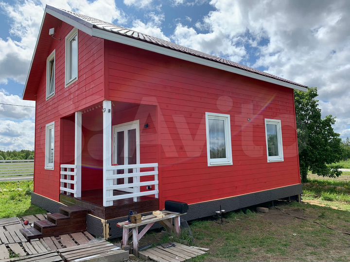 Дом 119 м² на участке 8 сот.