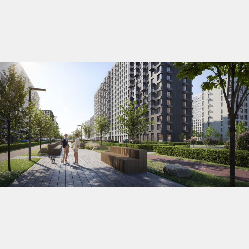 1-к. квартира, 47,6 м², 5/17 эт.