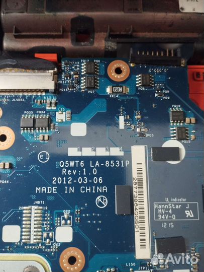 Материнская плата la-8531p q5wt6