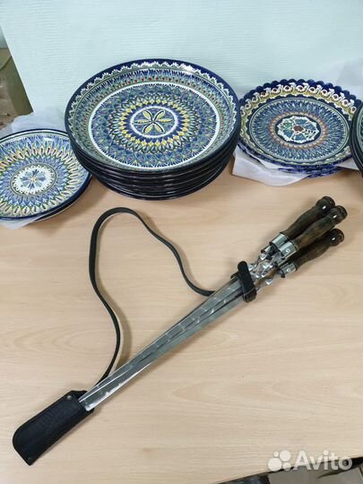 Комплект шампуров в лямке