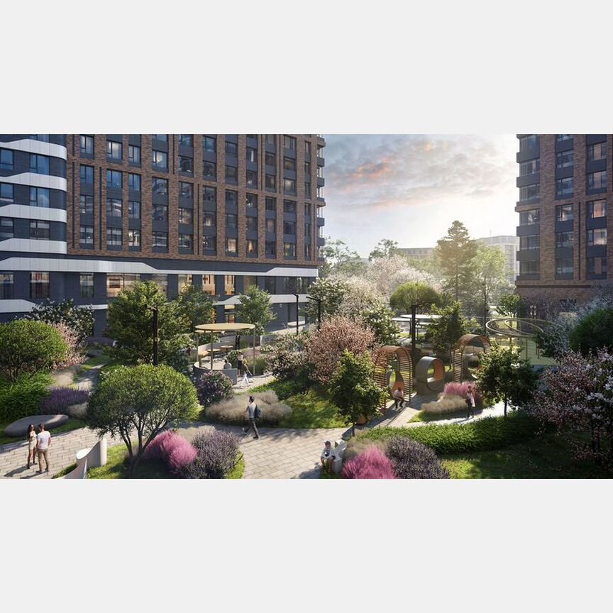 1-к. квартира, 40,5 м², 21/25 эт.