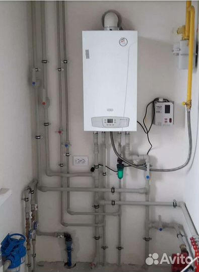 Установка газовых счетчиков, колонок, котлов