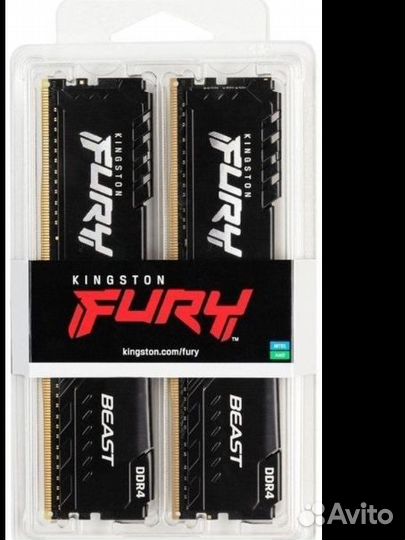 Kingston fury Beast Black 2x8