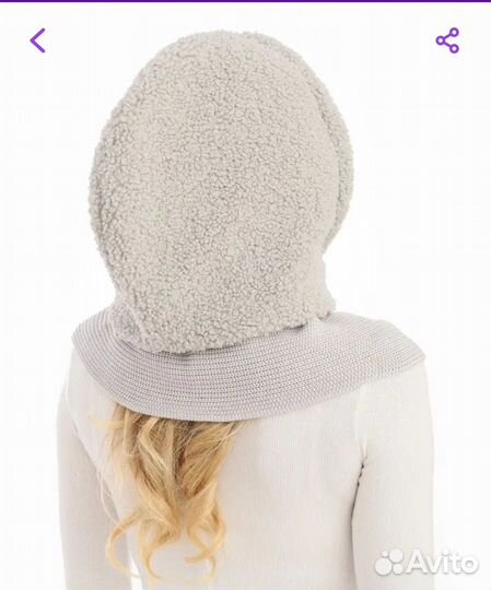 Капор капюшон женский