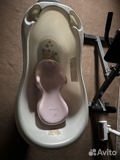 Детская ванночка с горкой