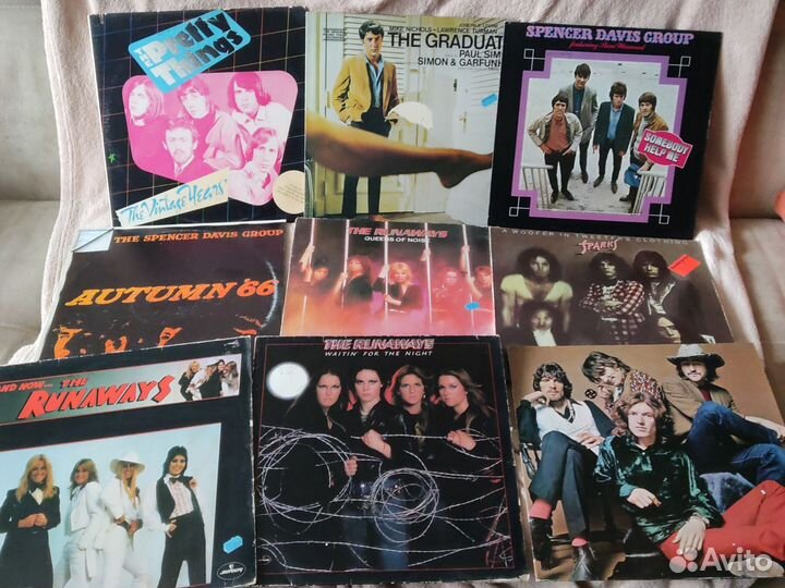 Пластинки виниловые