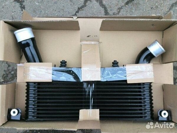 Радиатор интеркуллера Mitsubishi Pajero 4 V87W