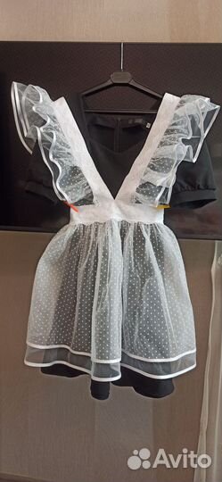 Фартук+ платье на последний звонок