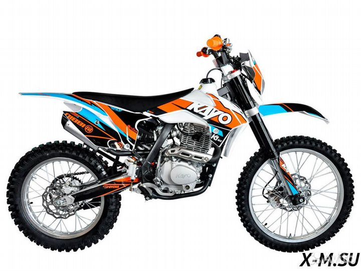 Мотоцикл кроссовый kayo K1 250 MX 21/18 (2022 г.)