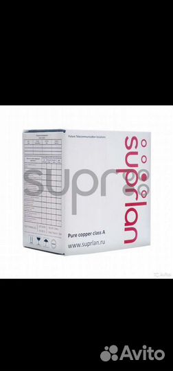 Бухта кабеля UTP, 4x2x0.5 CU