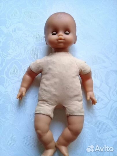 Пупс гдр. Кукла текстильная