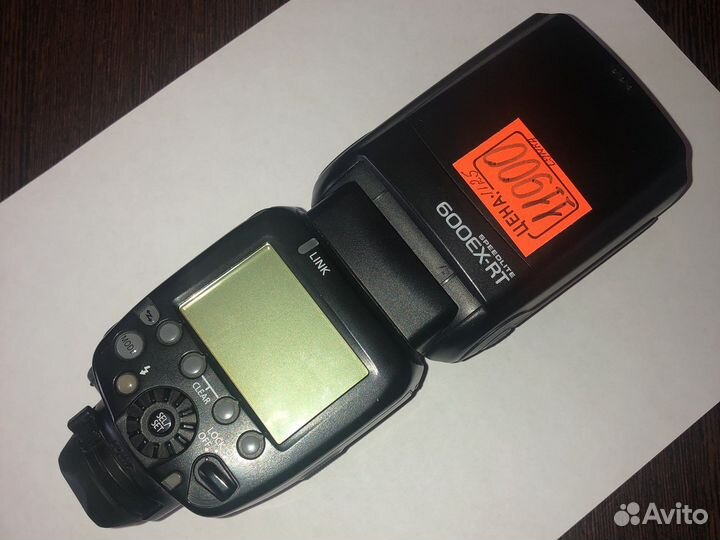 Вспышка canon speedlite 600ex rt