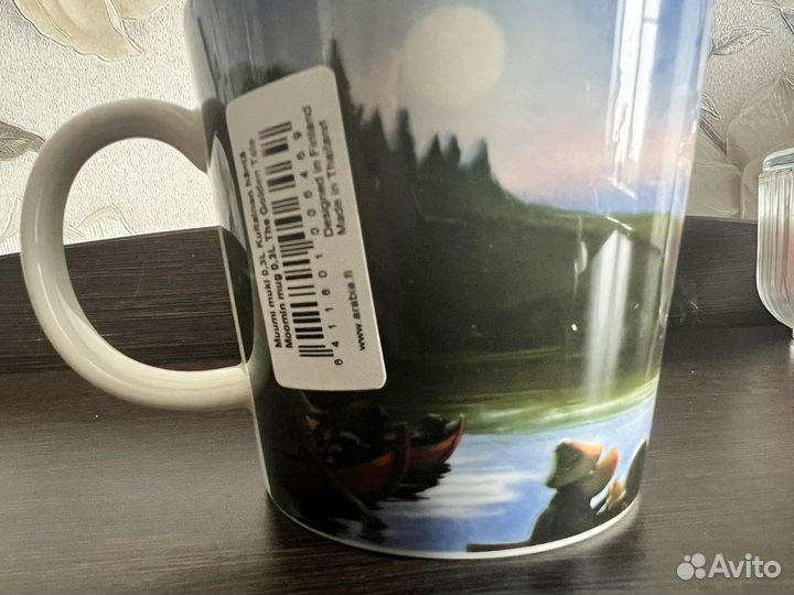 Кружка «Золотой хвост» Arabia moomin Муми-тролли