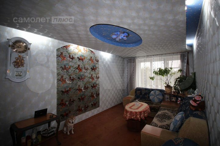 3-к. квартира, 57,4 м², 4/5 эт.