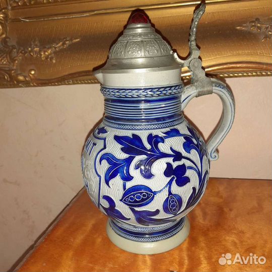 Кувшин пивной начало 20 века клеймо