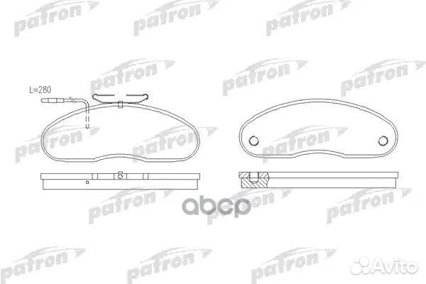 Колодки тормозные дисковые передн nissan: trade