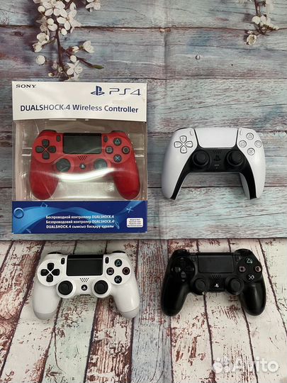 Б/у геймпады для PS4 и PS5