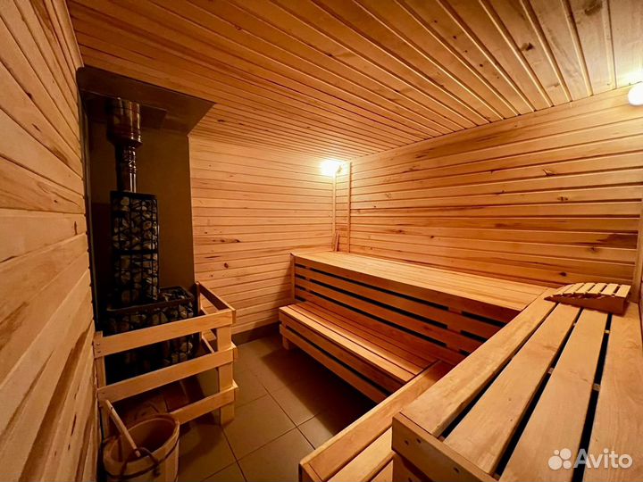 Баня сауна Time House, бассейн, гостевой дом