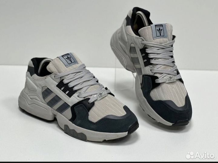 Кроссовки adidas zx torsion серые