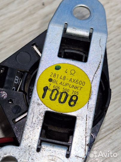 Твиттер Пищалка вч динамик nissan micra K12 Прав