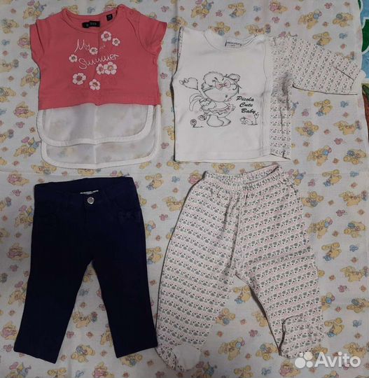 Детские вещи пакетом для девочек