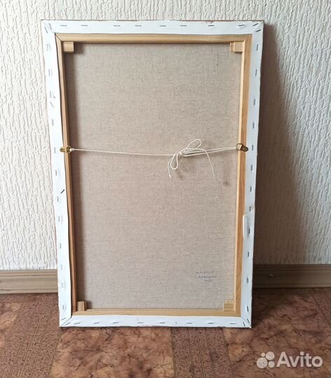 Картина маслом Полевые цветы Рассвет