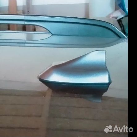 Антенна на Kia Rio 4 и Hyundai серебристая