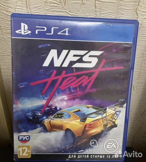Диск Need for speed heat ps 4 или ps 5